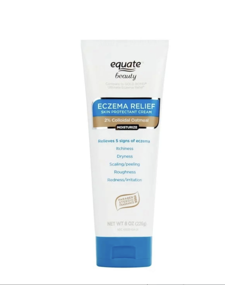 Equate Beauty Eczema Relief Skin Protection Cream, 8 oz